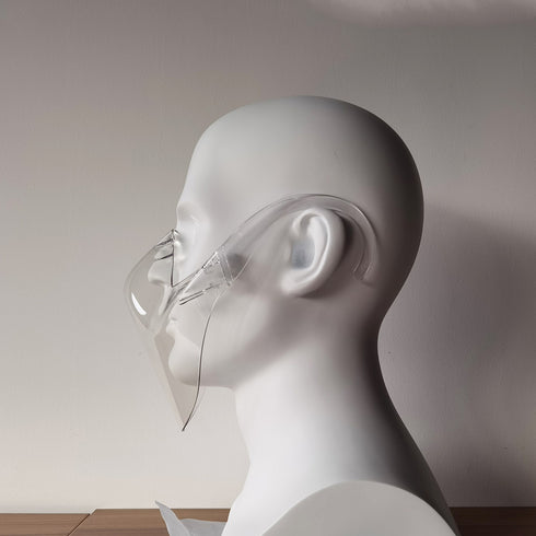 Anti Fog Durable Clear Face Shield Comfort Safe Reusable Transparent Clear Face Mask